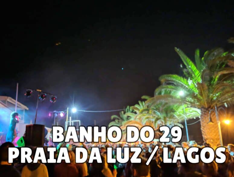 Banho 29 Midnight Swim Party in Luz and Lagos
